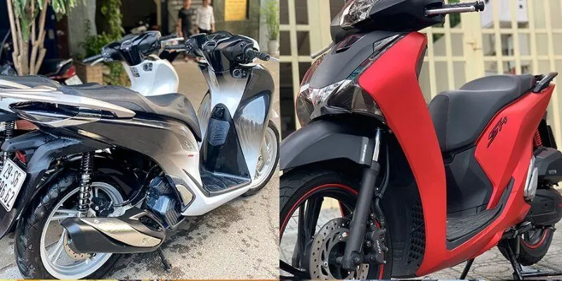 Thiết kế tem xe cho SH